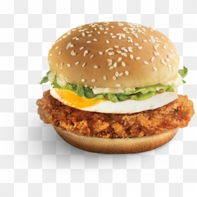 Thumb Image - Nasi Lemak Burger Png, Transparent Png - chicken burger png
