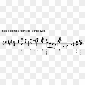 Thumbnail For Version As Of - Figured Bass, HD Png Download - bass png