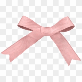 Transparent Background Pink Ribbon Bow, HD Png Download - hair bow png