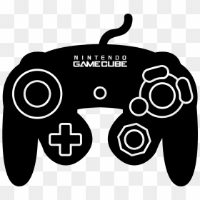 Nintendo Gamecube Control - Nintendo Gamecube Controller Logo, HD Png Download - gamecube png