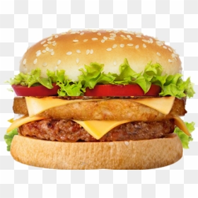 Beef Chicken Burger Image - Transparent Background Hamburger, HD Png Download - chicken burger png