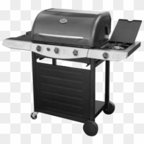 Con Grill Png Img - Bbq Grillware With Side Burner, Transparent Png - bbq grill png
