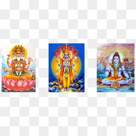 Picture - 6 Main Hindu Gods, HD Png Download - hindu god png