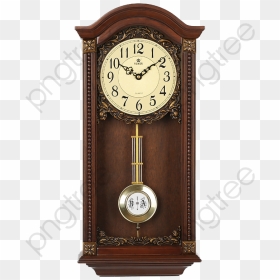 Transparent Clock Clipart Png - Vintage Wall Clock Png, Png Download - wall watch png