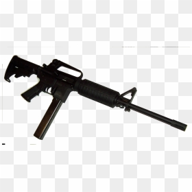 Assault Rifle, HD Png Download - gun emoji png