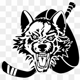 Chicago Wolves Hockey Logo, HD Png Download - wolves png