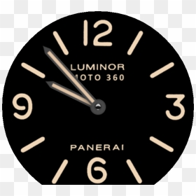 Transparent Alice In Wonderland Pocket Watch Clipart - Panerai Luminor Marina, HD Png Download - wall watch png