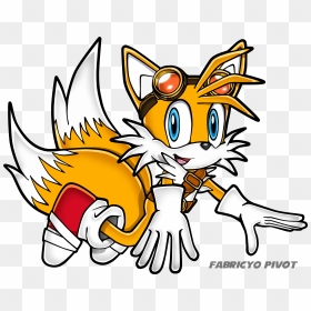 Tails Boom Sonic Adventure Style By Fabricyopivot - Tails Sonic Boom Artwork, HD Png Download - tails png