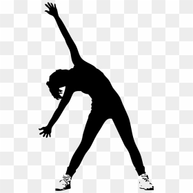 Exercise Silhouette Fitness Centre Woman General Fitness - Aerobics Clipart, HD Png Download - exercise png