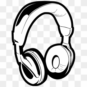 Headphones Clipart Dj Headphone - Head Phones Clip Art, HD Png Download - dj headphones png