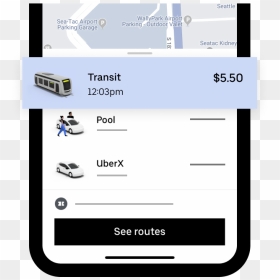 Uber A Public Transport, HD Png Download - uber png