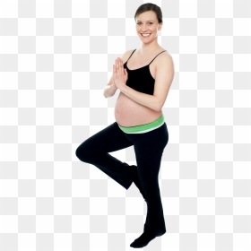 Pregnant Woman Exercise Png Image - Pregnant Woman Png, Transparent Png - exercise png