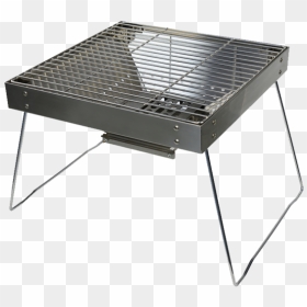 Premium Stainless Steel Portable Charcoal Bbq Grill - Outdoor Grill Rack & Topper, HD Png Download - bbq grill png