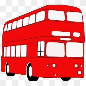 Double Decker London Bus Clip Arts - Double Decker Bus Clipart, HD Png Download - bus png images