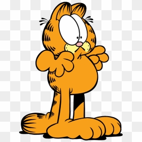 Huh What Did You Say - Garfield Clipart Scared, HD Png Download - garfield png