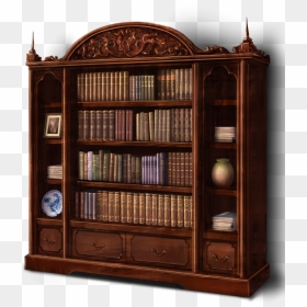 Thumb Image - Bookshelf Transparent Png, Png Download - bookshelf png