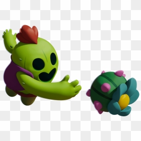 Spike Brawl Stars Png, Transparent Png - spike png