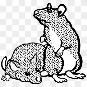 Mice Lineart Image Png - Treptower Park, Transparent Png - toad png