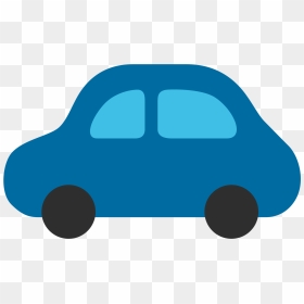 Car Emoji Pdf Clipart , Png Download - Png Blue Car Emoji, Transparent Png - car emoji png