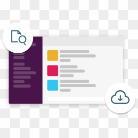 An Illustration Of The Slack Collaboration Platform - Graphic Design, HD Png Download - slack logo png