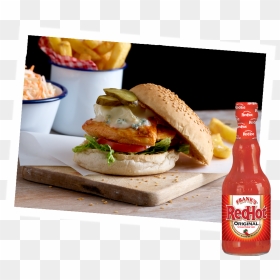 Hot "n - Fast Food, HD Png Download - chicken burger png