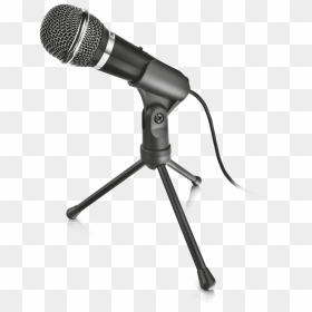 Microfono Modelo Starzz Marca Trust - Mikrofon Trust, HD Png Download - microfono png