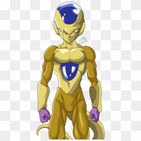 319kib, 646x1238, Golden Frost - Golden Frost Dragon Ball, HD Png Download - frost border png