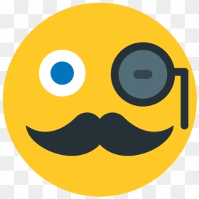 Cool Whatsapp Hipster Emoji Png Background Image - Smiley, Transparent Png - cool emoji png