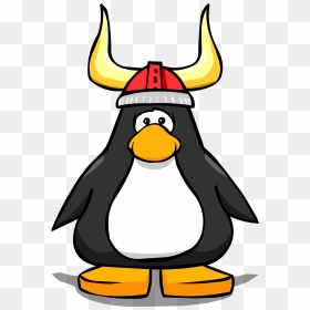 Viking Helmet Pc - Penguin With Top Hat, HD Png Download - viking helmet png