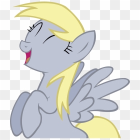 Confused Derp Png Png Black And White Stock - Derpy Hooves Happy, Transparent Png - derp png