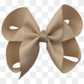 Ribbon Color Boutique Hair Brown - Chair, HD Png Download - hair bow png