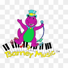 Barney Music, HD Png Download - barney png