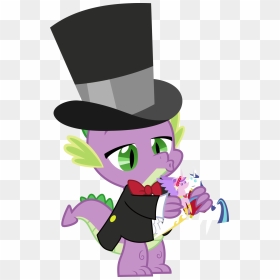 Spike Rarity Wedding Cake Topper Clip Art - My Little Pony Wedding Topper, HD Png Download - spike png