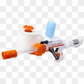 Transparent Water Gun Emoji Png - Toilet Paper Blaster Gun, Png Download - gun emoji png