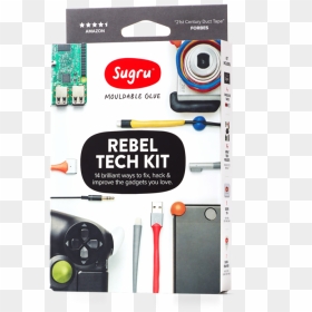 Sugru Rebel Tech Kit Contents - Sugru, HD Png Download - gadgets png
