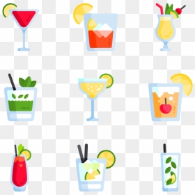 Iconos Cocktails, HD Png Download - cocktails png