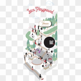 Leica Playground Home Terrace - Plan, HD Png Download - playground png