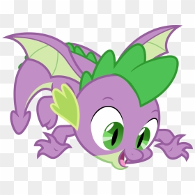 [vector] Winged Spike By Https - Mlp Spike With Wings, HD Png Download - spike png