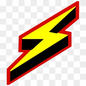 Yellow Thunderbolt Png Clipart - Thunderbolt Png, Transparent Png - thunderbolt png