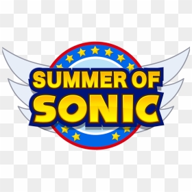 Summer Of Sonic Logo Clipart , Png Download - Summer Of Sonic Logo, Transparent Png - sonic logo png
