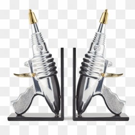 Pendulux Ray Gun Bookends , Png Download - Bookend, Transparent Png - ray gun png