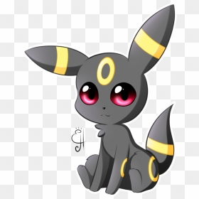 Umbreon Drawing Cute - Easy Cute Umbreon Drawing, HD Png Download - umbreon png