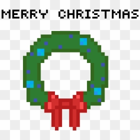 Transparent Christmas Wreath Images Clip Art - Deadpool Logo Pixel Art, HD Png Download - frisk png