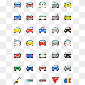 Icons Set Png Vector, Transparent Png - car emoji png