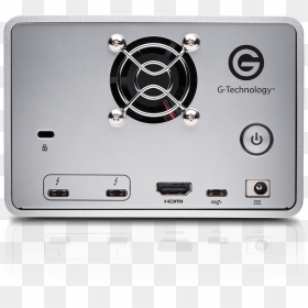 G Raid Thunderbolt 3 Removable Rear - G Raid With Thunderbolt 3, HD Png Download - thunderbolt png