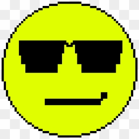 Circle Pixel Art , Png Download - Spreadsheet Pixel Art Emoji, Transparent Png - cool emoji png