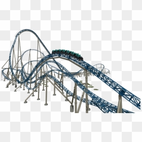 Vector Roller Coaster Png, Transparent Png - roller coaster png