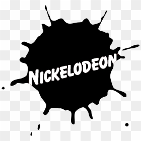Nickelodeon Logo Png Clipart , Png Download - Nickelodeon Logo Black And White Png, Transparent Png - nickelodeon logo png