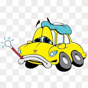 Broken Down Car Clipart Image Stock 28 Collection Of - Broken Down Car Clipart, HD Png Download - car emoji png