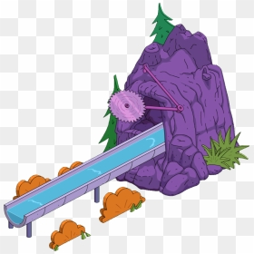 Log Ride Simpsons Tapped Out, HD Png Download - track png